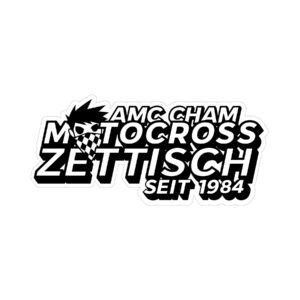 MX ZETTISCH STICKER - BLACK WHITE