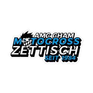MX ZETTISCH STICKER - BLAU