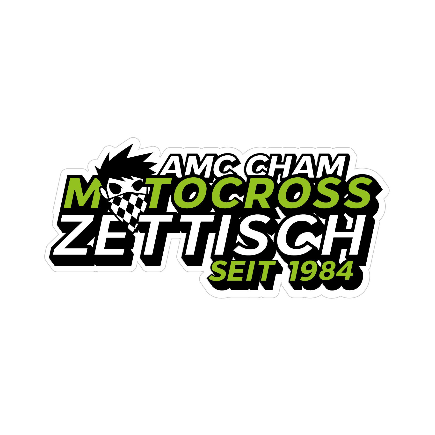 MX ZETTISCH STICKER - GRÜN